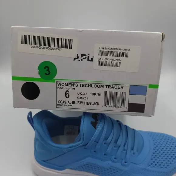 APL Techloom Tracer Sneakers in Coastal Blue Size 6 - Picture 11 of 11